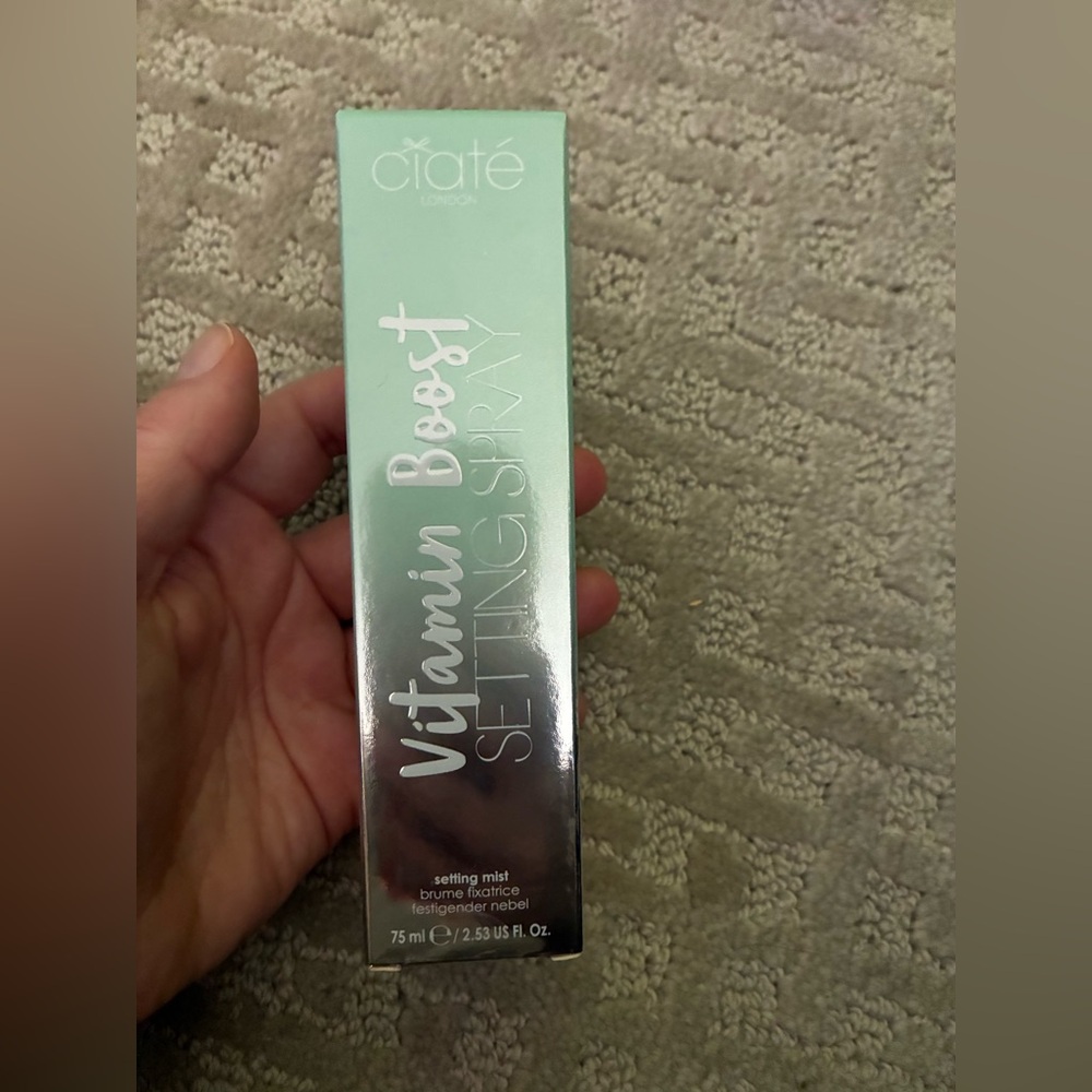 Ciate vitamin boost setting spray 75 ml freshly cucumber scented SEALED